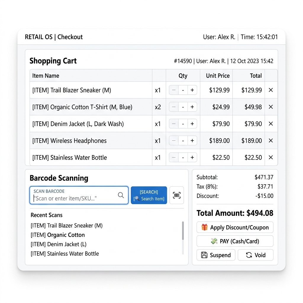 POS Software Interface